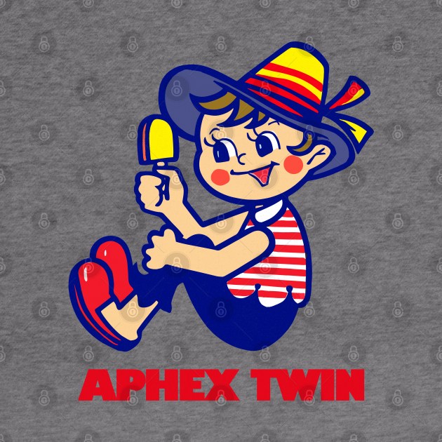 Aphex Twin •••••••••   Retro Fan Design by unknown_pleasures